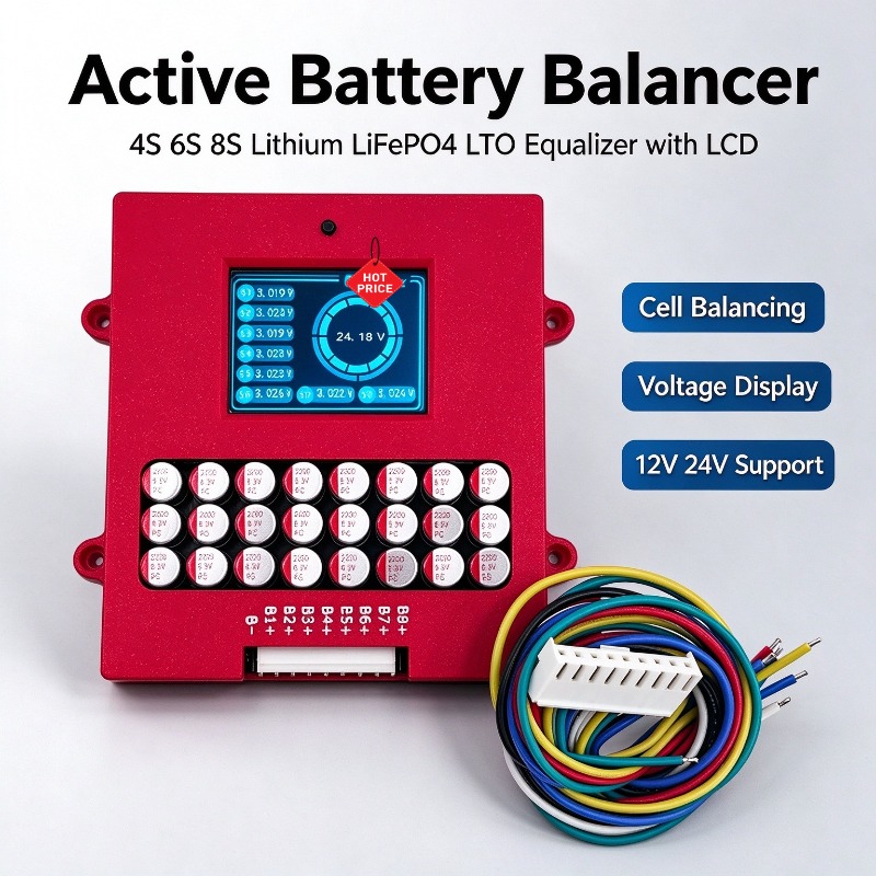 Placa ecualizadora de baterías - Lithium Battery 12V reseña y precio
