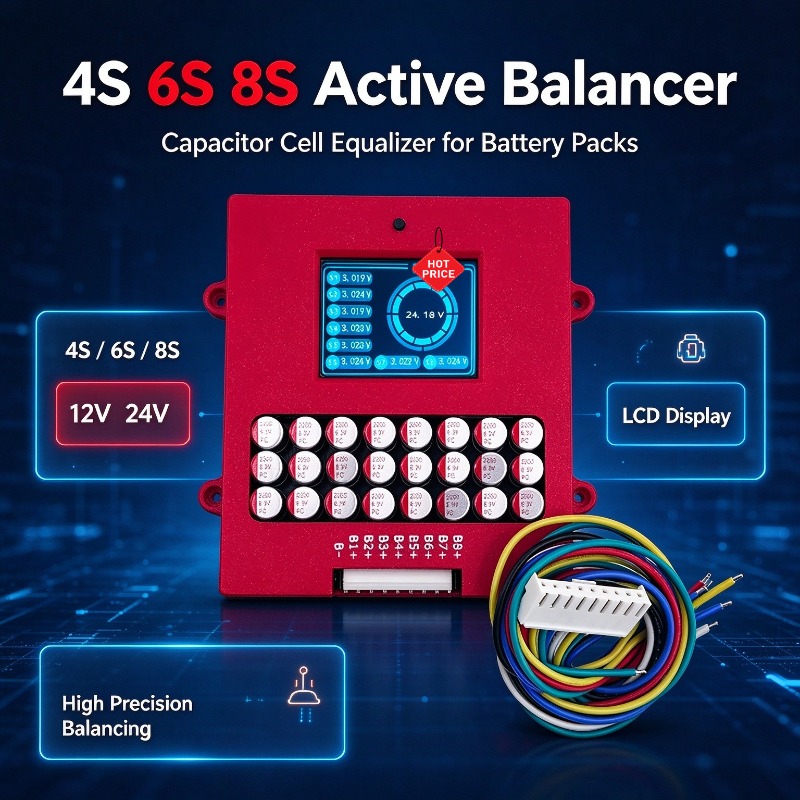 Placa ecualizadora de baterías - Lithium Battery 12V reseña y precio